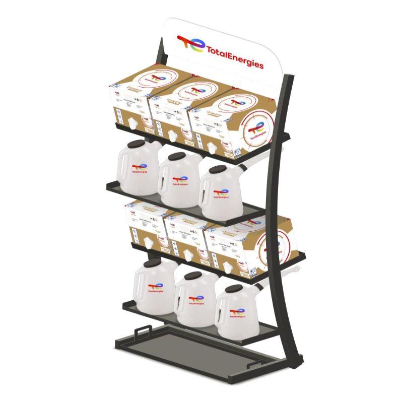 TotalEnergies Quartz Box System Regal für 12 Quartz Boxen BIB